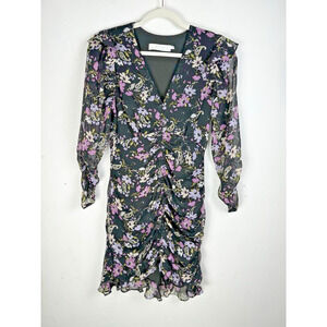 ASTR Whimsigoth Fairy Grunge Dark Floral Bohemian Cottagecore Cocktail Dress